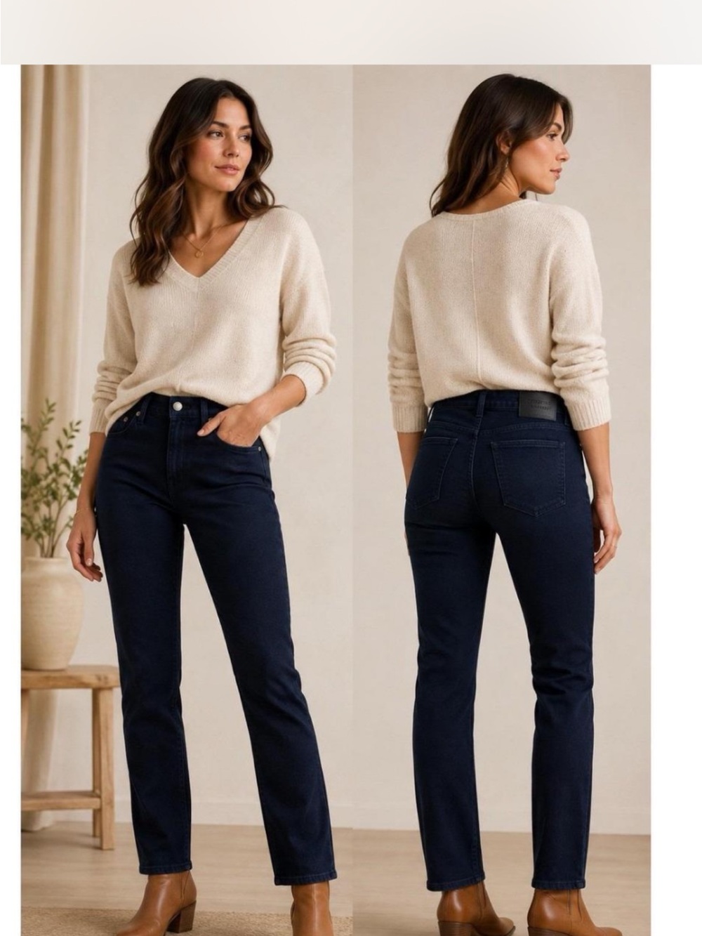 Citizens of Humanity Isola Dark Navy High-Rise Jeans